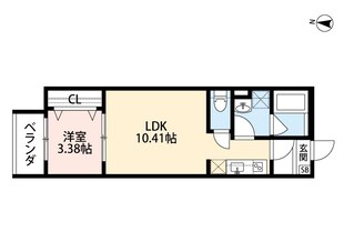 Villetta三国ヶ丘の物件間取画像